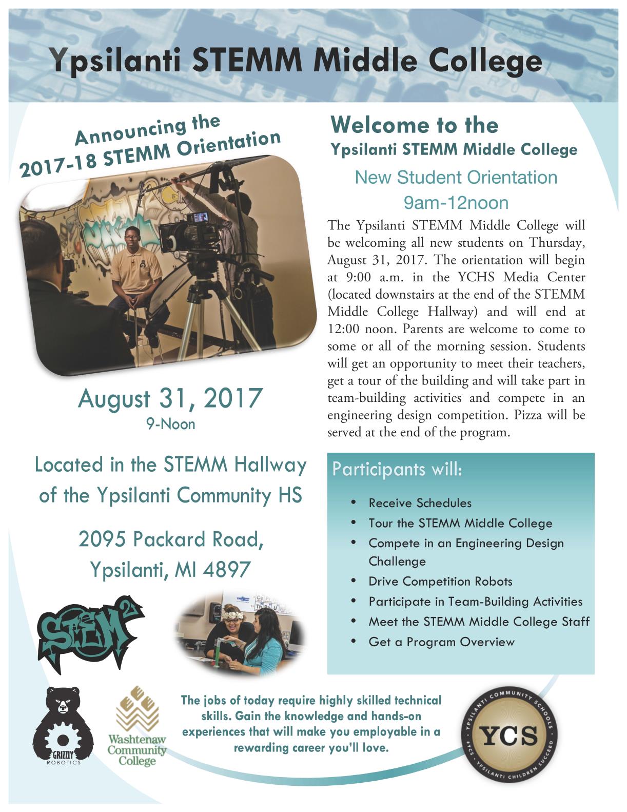 Student Orientation Information