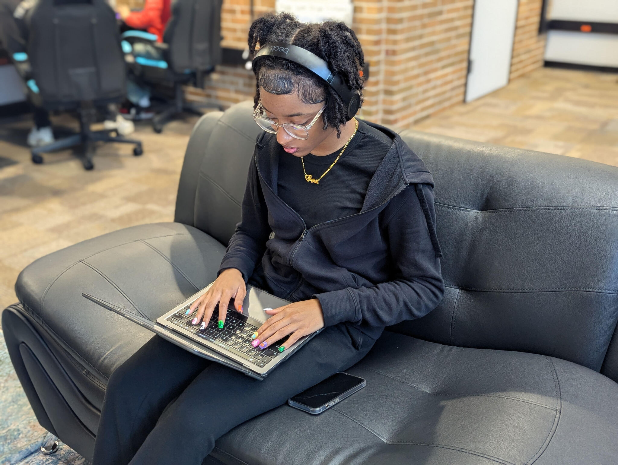 YCHS Student in AI Lab