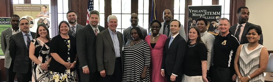 Gov Snyder Visit