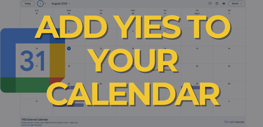 Add YIES Calendar to your Google Calendar
